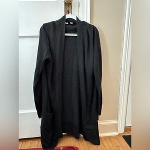 women’s black cardigan